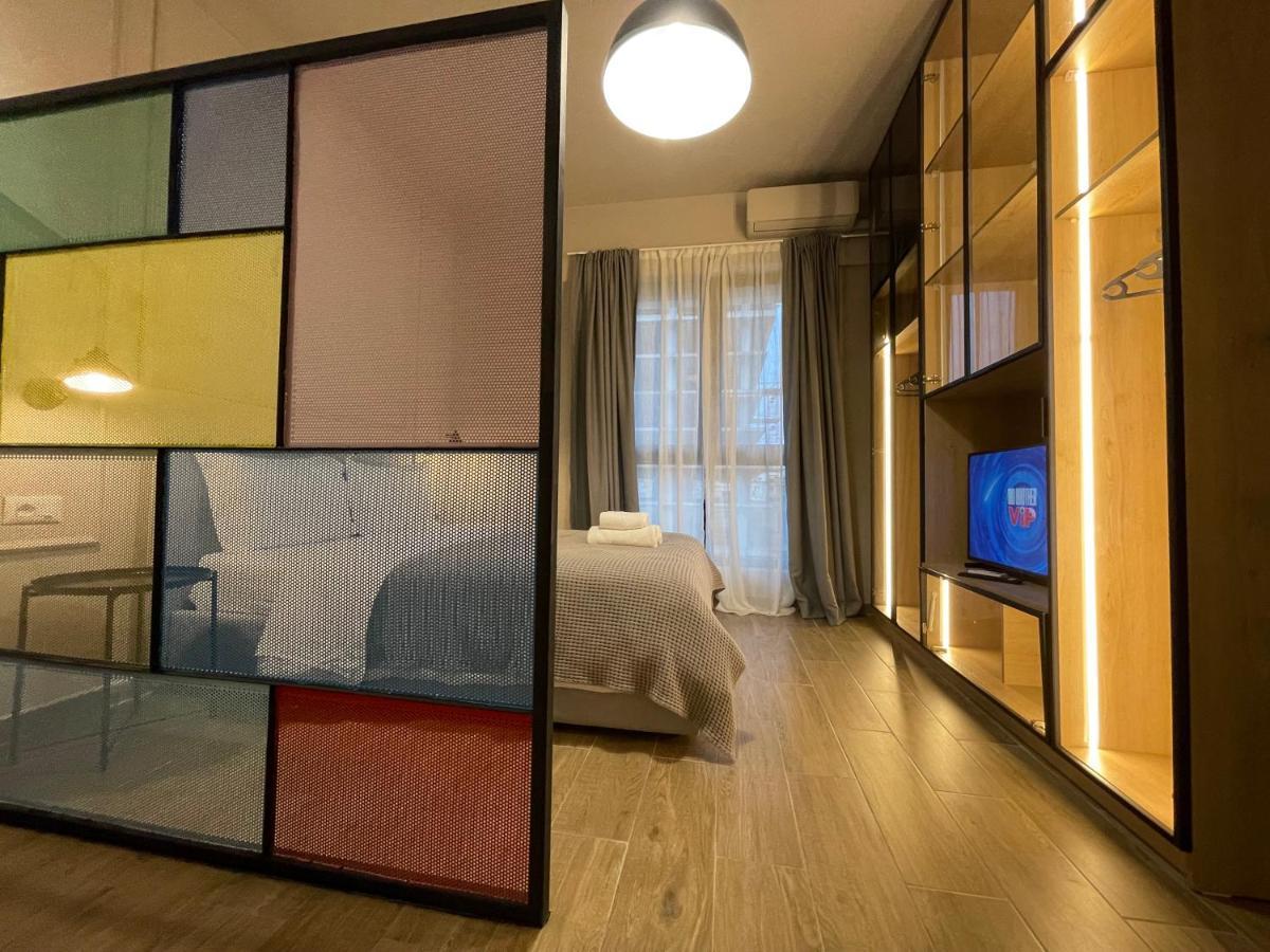 Square 21 Apartments Tirana Bagian luar foto